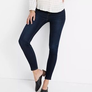 Madewell Maternity Side-Panel Skinny Jeans in Larkspur Wash size 27